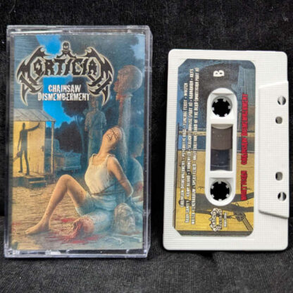 Chainsaw Dismemberment Audio Cassette Tape White